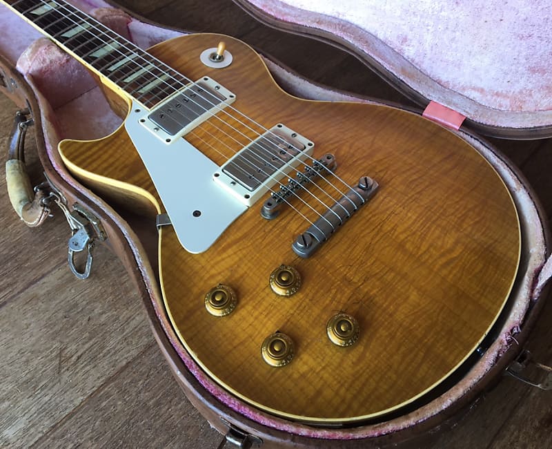 1959 Gibson Custom Les Paul Standard Reissue R9 Heavy Aged Sunburst by Historic Makeovers - Lefty/Lefthanded/Gaucher - Rare! image 1