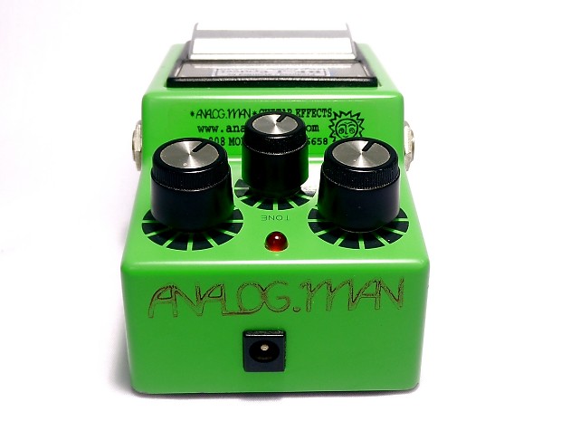 Analogman RE-J Project Maxon OD-9 Overdrive Silver Mod