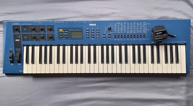 Yamaha CS1x Control Synthesizer 1996 - Blue | Reverb