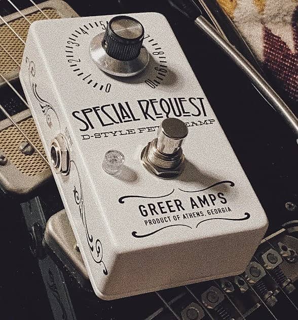SOLD - Greer Amps Special Request D Style FET preamp Guitar Effects Pe –  Mahar's Vintage Guitars