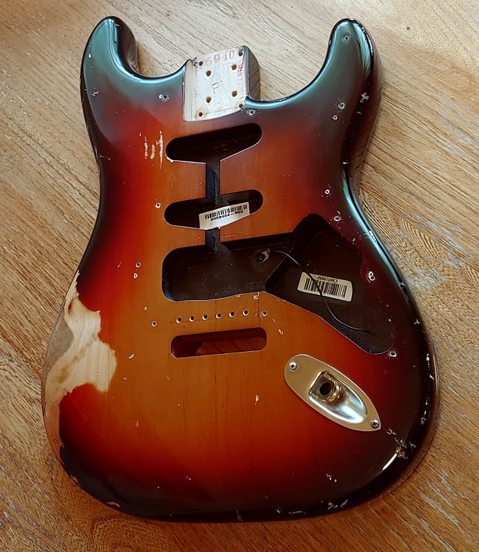 Fender Highway One Stratocaster Body Relic 2009 Reverb
