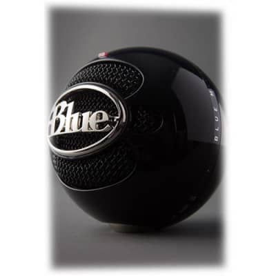 Blue Microphones Snowball USB Condenser Microphone with Accessory Pack, Ice Black image 8
