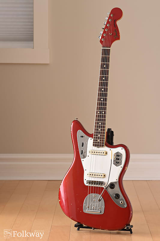 1966 Fender Jaguar - Candy Apple Red image 1