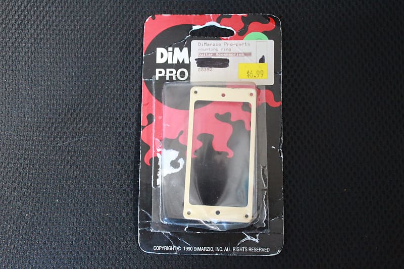 DiMarzio Pro-parts Cream Mounting Ring DM1300CR image 1