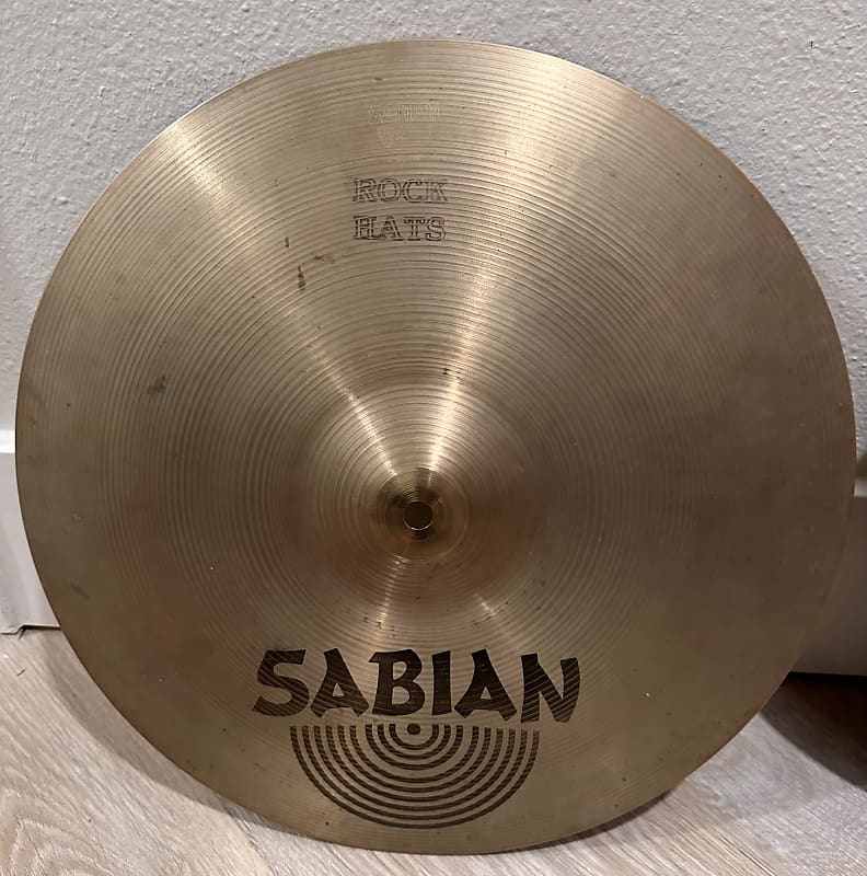 Sabian 15” Rock Hi Hats (vintage)