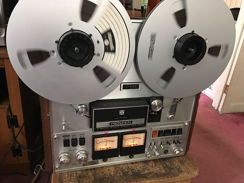 PIONEER RT 1020H 10.5 Inch 1/4 4 channel stereo quadrophonic reel to reel  tape deck recorder