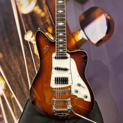 Duesenberg Paloma Vintage Burst, 6-String E-Guitar + Custom Line GigBag image 7