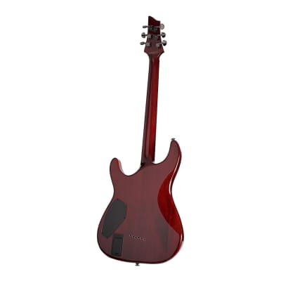 Schecter Hellraiser C-1 6-String Electric Guitar (Right Hand, Black Cherry) image 2