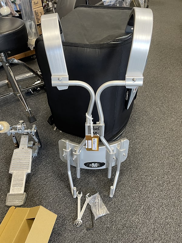 Pearl Randall May International Bass drum Carrier 2022 chrome Reverb