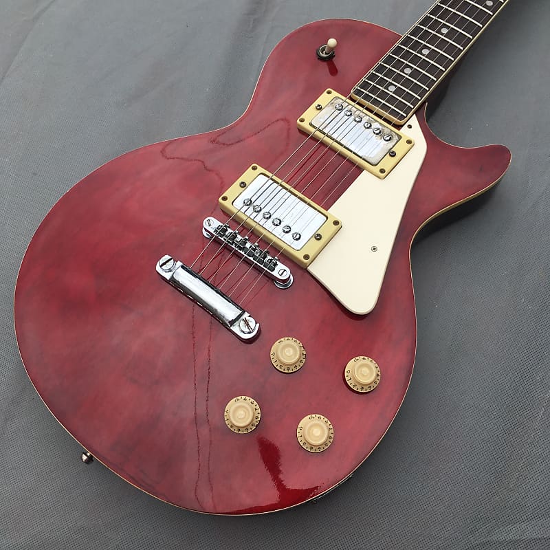 Hondo II Deluxe 737 Series Cherry Pro Set Up and Ready to | Reverb