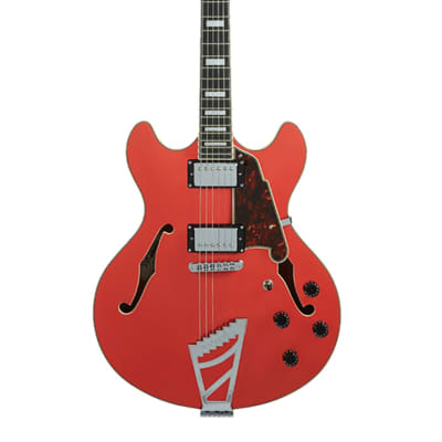 D'Angelico Premier DC w/ Stairstep Tailpiece - Fiesta Red image 2