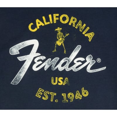 Fender Baja Blue T-Shirt - Medium image 2