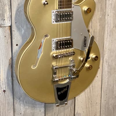 New 2020 Gretsch G5655T Electromatic Center Block Jr., Bigsby 2020 Casino  Gold,  Setup With Extras image 3