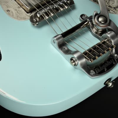 James Trussart Deluxe Steelcaster - Ocean Blue image 17