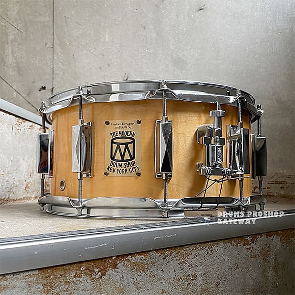 THE MODERN DRUM SHOP 8PLYメイプル 14x6.5スネア 1990ごろ | Reverb