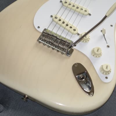 1958 Fender Stratocaster Original Blonde on Ash - w/route image 14