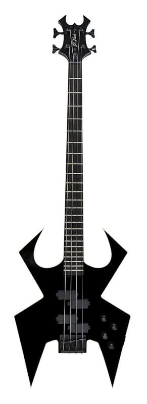 B.C. Rich Widow 4 Legacy Bass 4-String Bass Onyx image 1
