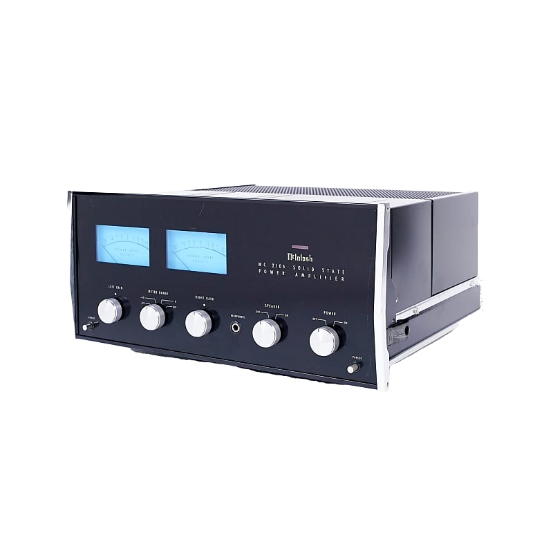McIntosh MC2105 105-Watt Stereo Solid State Power Amplifier image 1