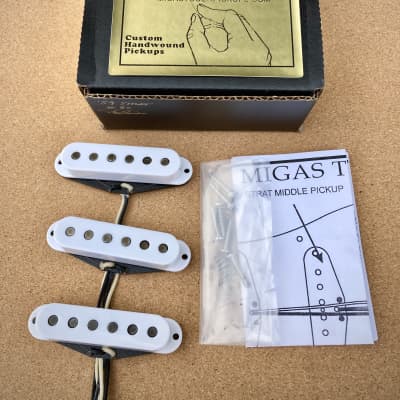 Fender Stratocaster Handwound 59 Left-Handed Pickup Set by Migas Touch image 1