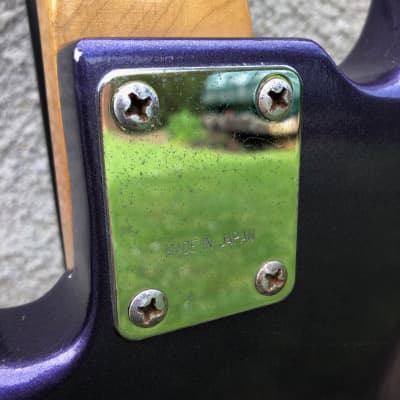 1981  "Made In Japan" Precision P Bass Purple (Lawsuit, Greco, Ibanez, Hondo, Vester?) image 8