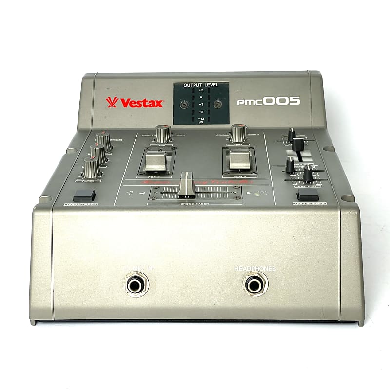 [Very Rare] Vestax PMC005 /w Power supply Scratch Mixer PMC-005
