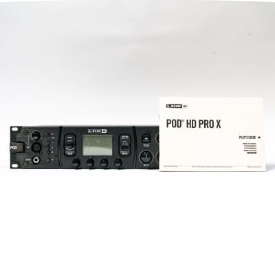 Line 6 Pod HD Pro X Guitar Multi-Effects Rackmount Processor with Manual image 1