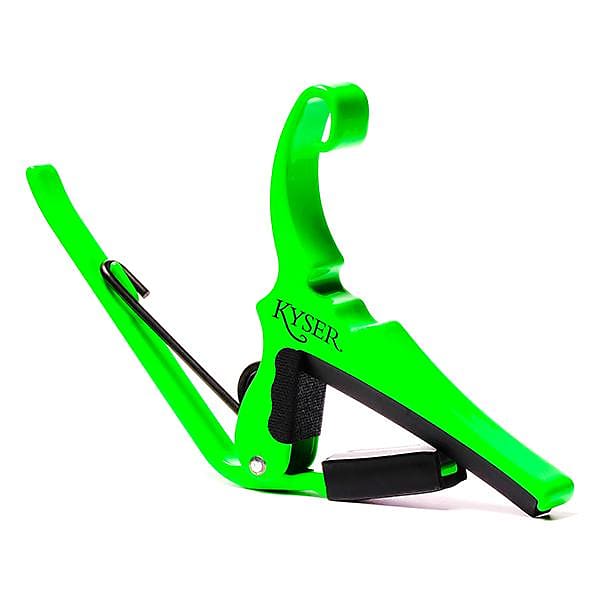 Electric Guitar Capo By Fender/Kyser, 'Quick Change' , Surf Green