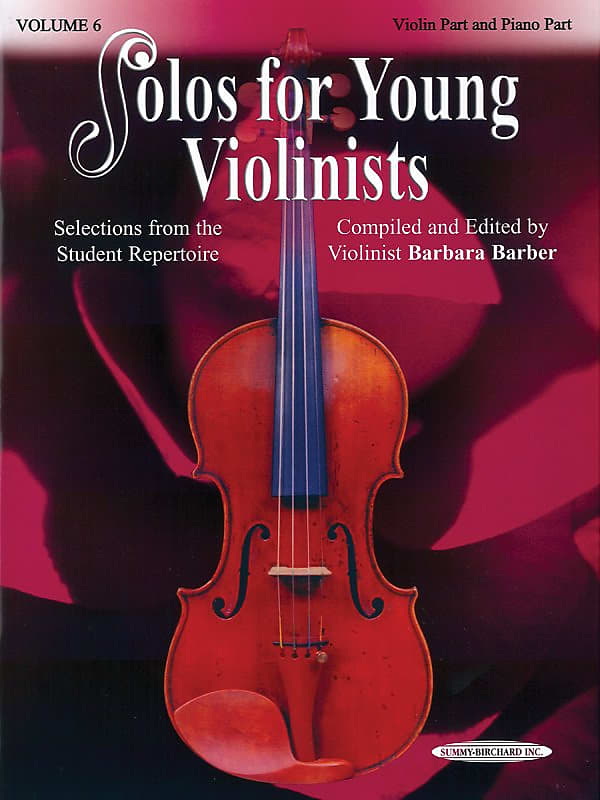 Solos for Young Violinists Violin Part and Piano Acc., Volume 1: Selections from the Student Repertoire image 1