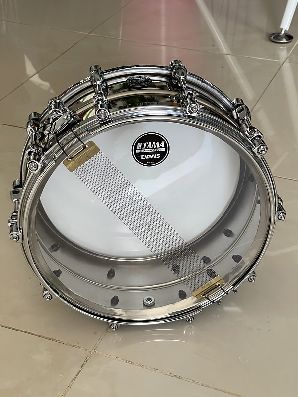 Tama Starphonic Brass 6x14" Snare Drum 2021 Nickel-Plated image 1