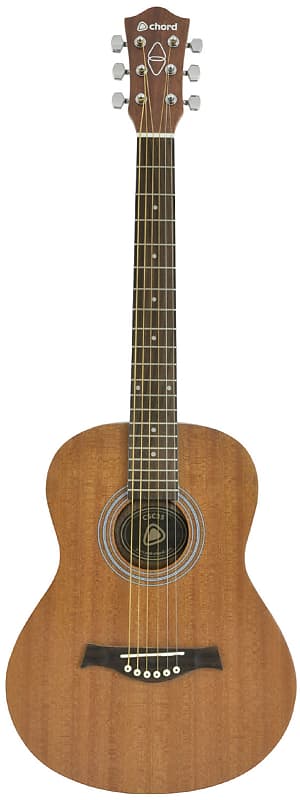 Chord CSC35 Sapele Compact Acoustic Guitar - Ideal Travel Guitar image 1