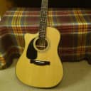 Fender CD-100CE LH Spruce/Mahogany Cutaway Dreadnought w/ Electronics (Left-Handed) Natural