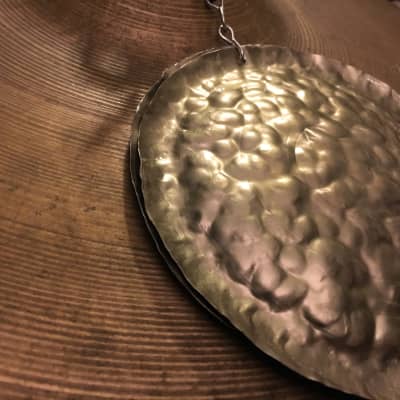 Upcycled Percussion - "Rattle Snake" + Trash Medallion - Cymbal Effects Stack image 3
