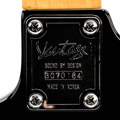 Vantage 113T-BK  Stratocaster Black Occasion image 12