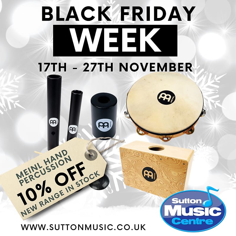 Meinl Small Plastic Egg Maracas, Black Reverb