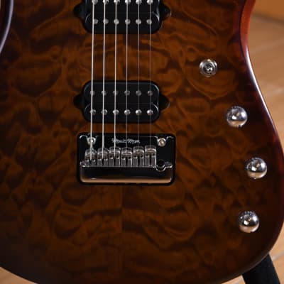 Music Man JP15 John Petrucci Signature BFR HH Maple Neck Sahara Quilt image 12