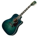 Gibson J-45 Chroma Teal Burst Sitka Spruce Quilted Maple L.R. Baggs Pickup EQ