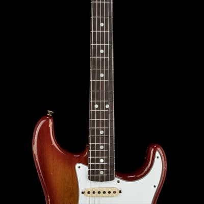 Fender Custom Shop Empire 67 Stratocaster Relic - Wide Fade Aged Cherry Sunburst #47391 image 5