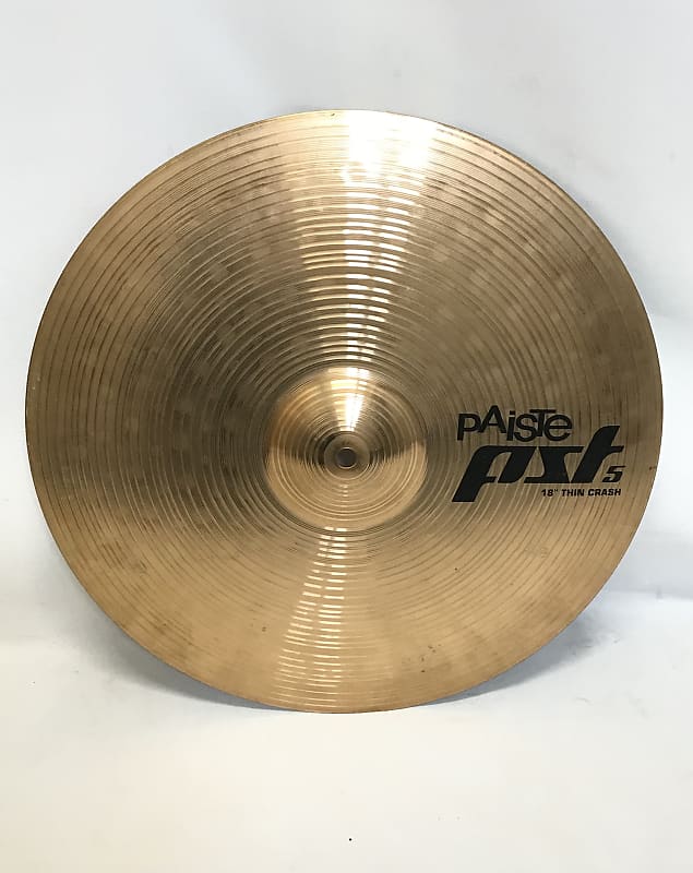 Paiste 18 PST5 Thin Crash Cymbals 18" image 1