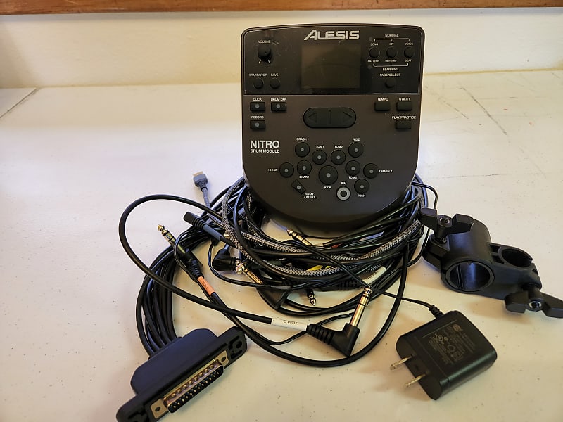 Alesis Nitro Drum Machine Module 2022 Black Reverb