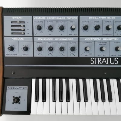 CRUMAR STRATUS Vintage CEM Synthesizer image 3