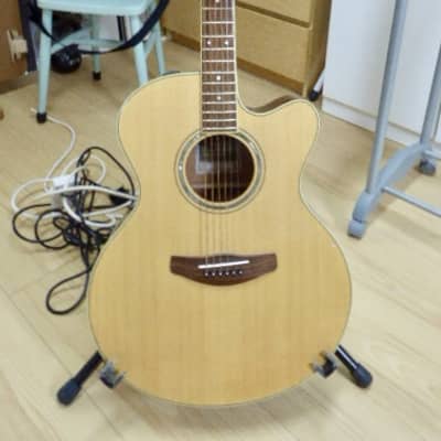 Yamaha CPX 500ii Electro Acoustic Guitar with factory case. 2014 Blonde image 1