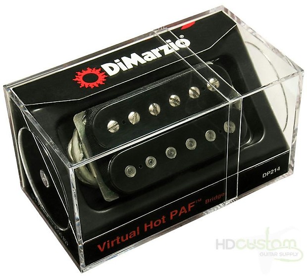 DiMarzio DP214 Virtual HOT PAF F Spaced Neck - Custom