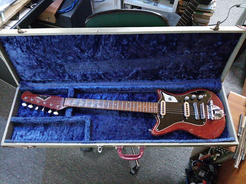 BURNS Sonic Guitar 1962 Cherry image 1