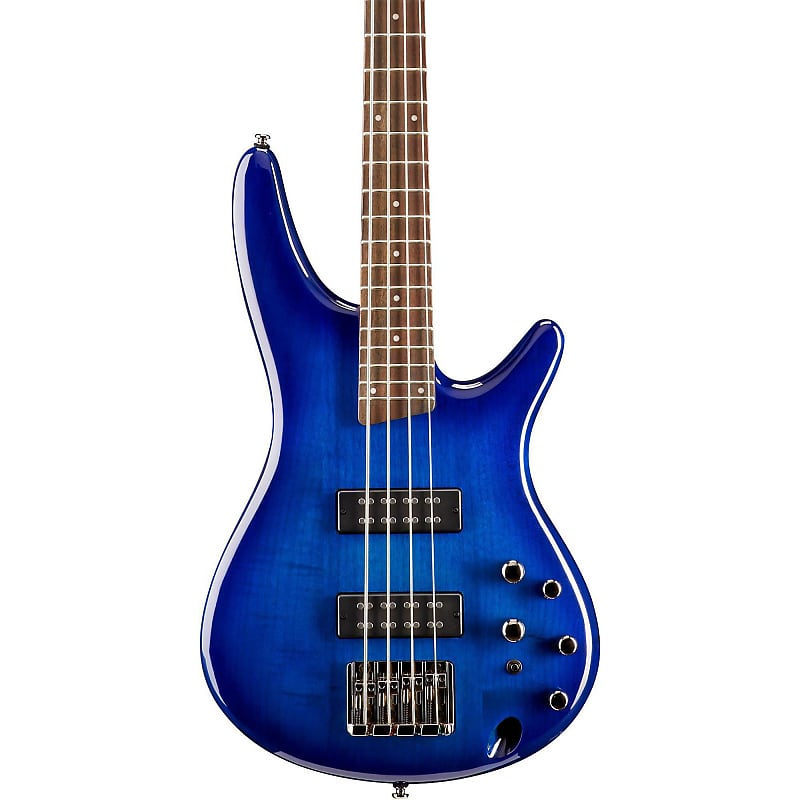 Ibanez Soundgear SR370E 4-String Electric Bass - Sapphire Blue image 1