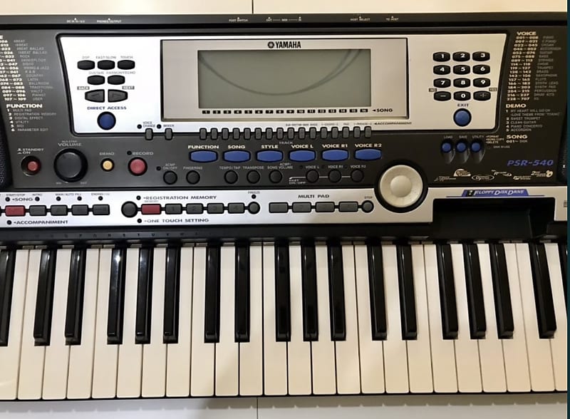 ヤマハ YAMAHA キーボード PSR-540 YAMAHA PortaTone PSR-540 Arranger Keyboard 61-key w/ power