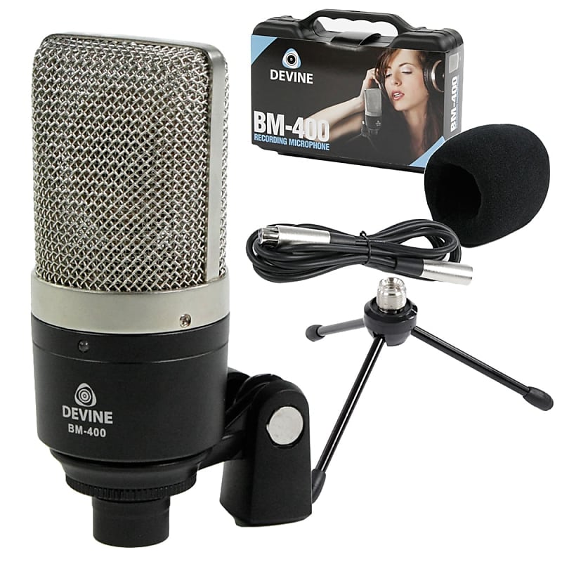 Devine BM 400 Studio Condenser Microphone Reverb UK