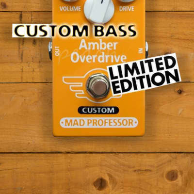 Mad Professor Amber Overdrive Custom for Bass (Limited Edition) for sale