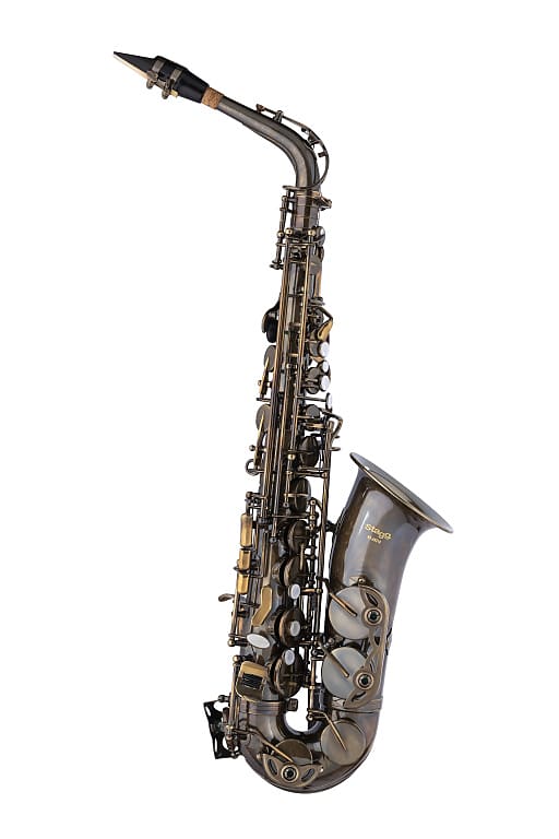 Stagg WSAS218S Eb Alto Saxophone, in soft case Reverb