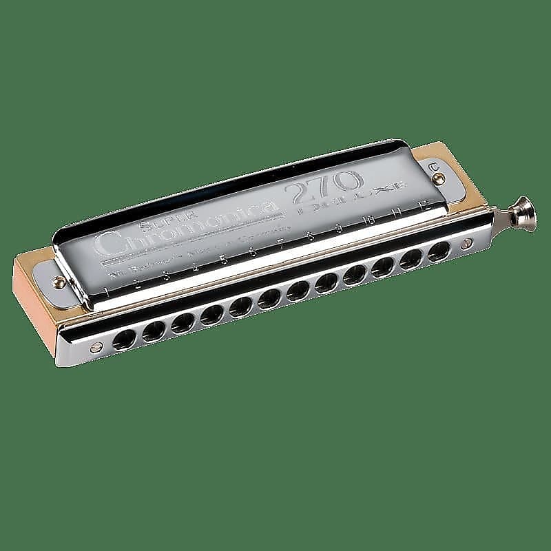 Hohner 7540-C Super Chromonica 270 Deluxe Harmonica in Key of C image 1