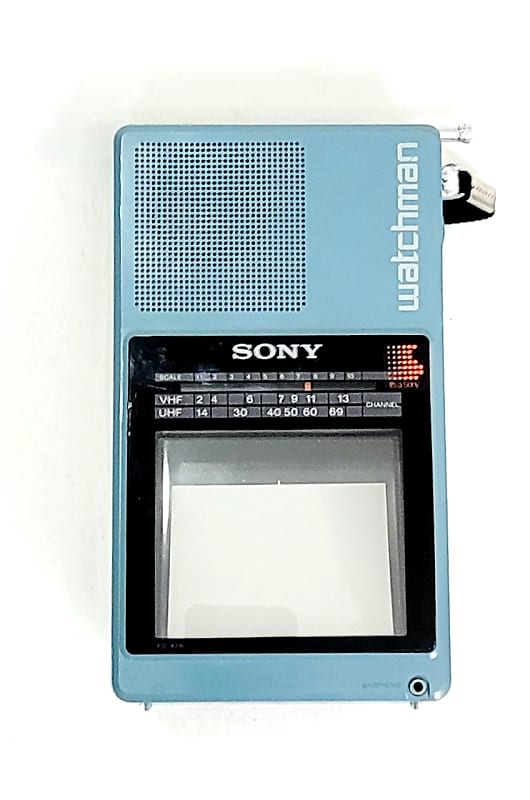 Sony Watchman FD-42A Sept 1987 Periwinkle Blue | Reverb